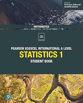 Cover of Pearson Edexcel International A Level Mathematics Statistics Student Book 1 by Joe Skrakowski — a foundational textbook for Edexcel A Level Statistics.