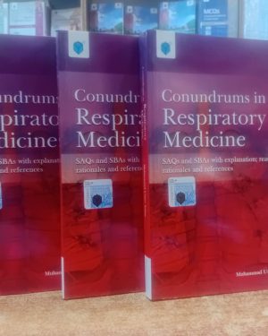 Conundrums in Respiratory Medicine by Muhammad Umer Salim medical textbook cover