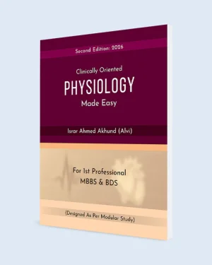 Clinically Oriented Physiology Made Easy 2nd Edition by Israr Ahmed Akhund MBBS BDS physiology textbook cover