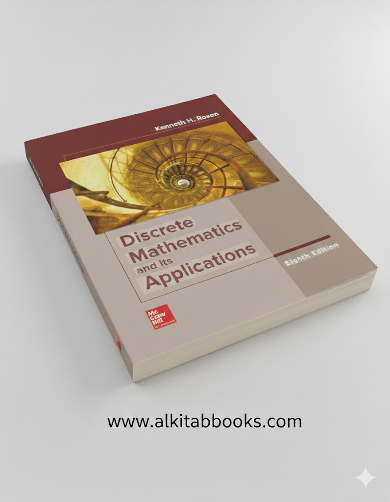Discrete Mathematics and Its Applications 8th Edition by Kenneth H. Rosen computer science mathematics textbook cover