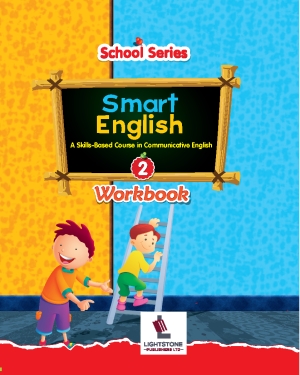 Smart English Workbook 2, Smart English, Lightstone Publishers, Class 2 English Book, Class 2 English Workbook, English Workbook Class 2, English Practice Book, School Books, Lightstone English Books