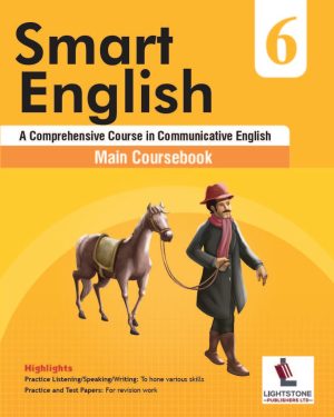 Smart English Course Book 6 by Lightstone Publishers for Class 6 students.