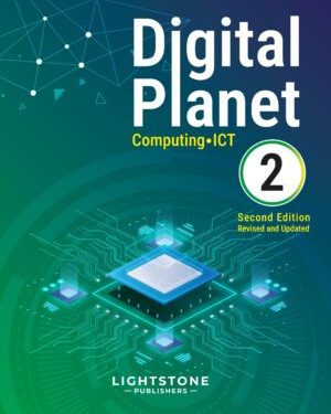 Digital Planet Book 2 by Lightstone Publishers, computer studies textbook for Class 2 students