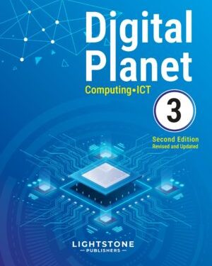 Digital Planet Book 3 by Lightstone Publishers, Class 3 computer studies textbook
