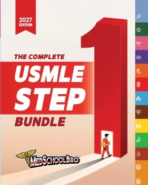 The Complete USMLE Step 1 Bundle 2027 original medical exam preparation book set