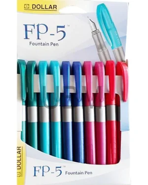Dollar Fountain Pen FP-5 Pack of 10 Pens
